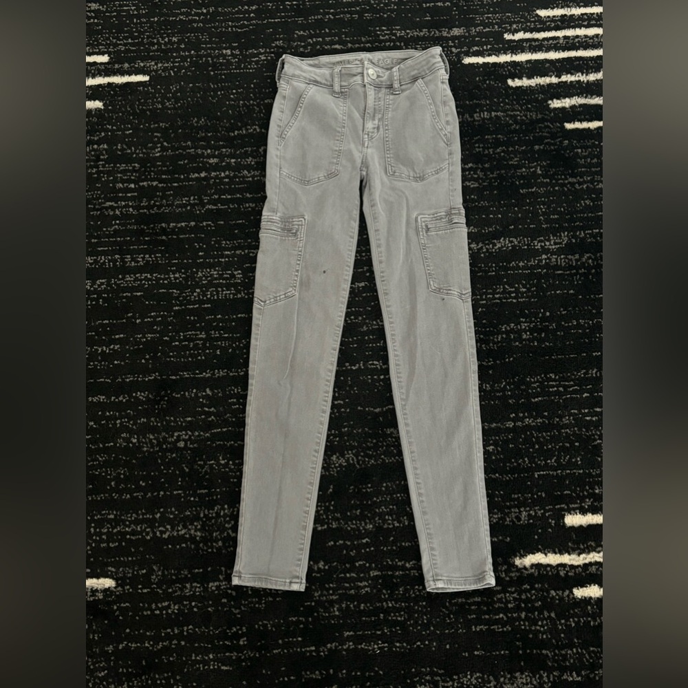 American eagle skinny cargo jeans